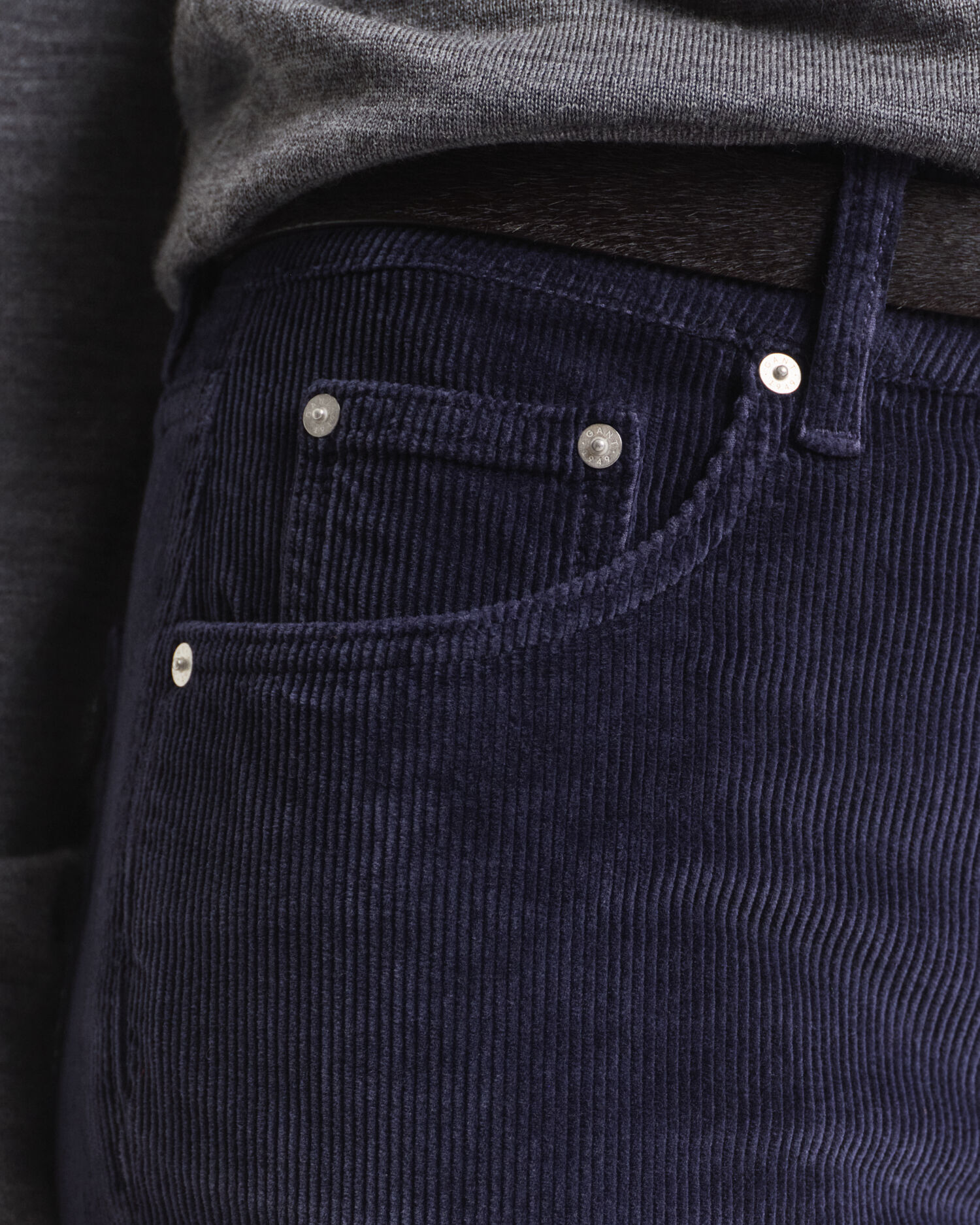 Flared corduroy jeans