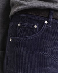 Flared corduroy jeans
