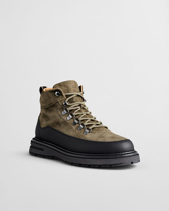 Bottines mi-hautes en daim Hillprep