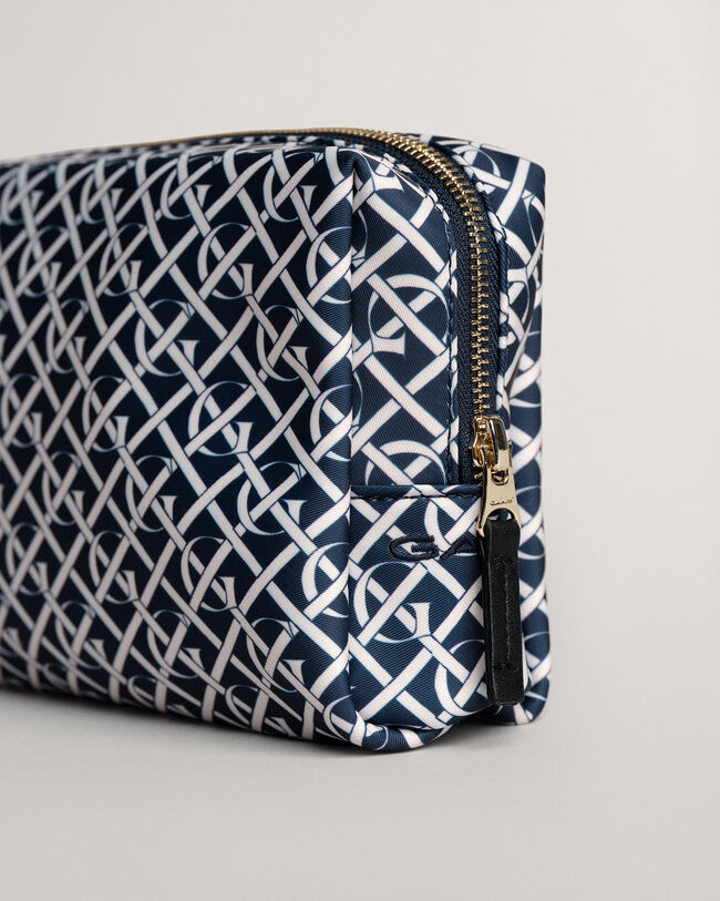 Trousse à maquillage avec imprimé Monogram