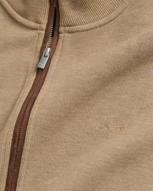 Sacker Rib vest met ritssluiting