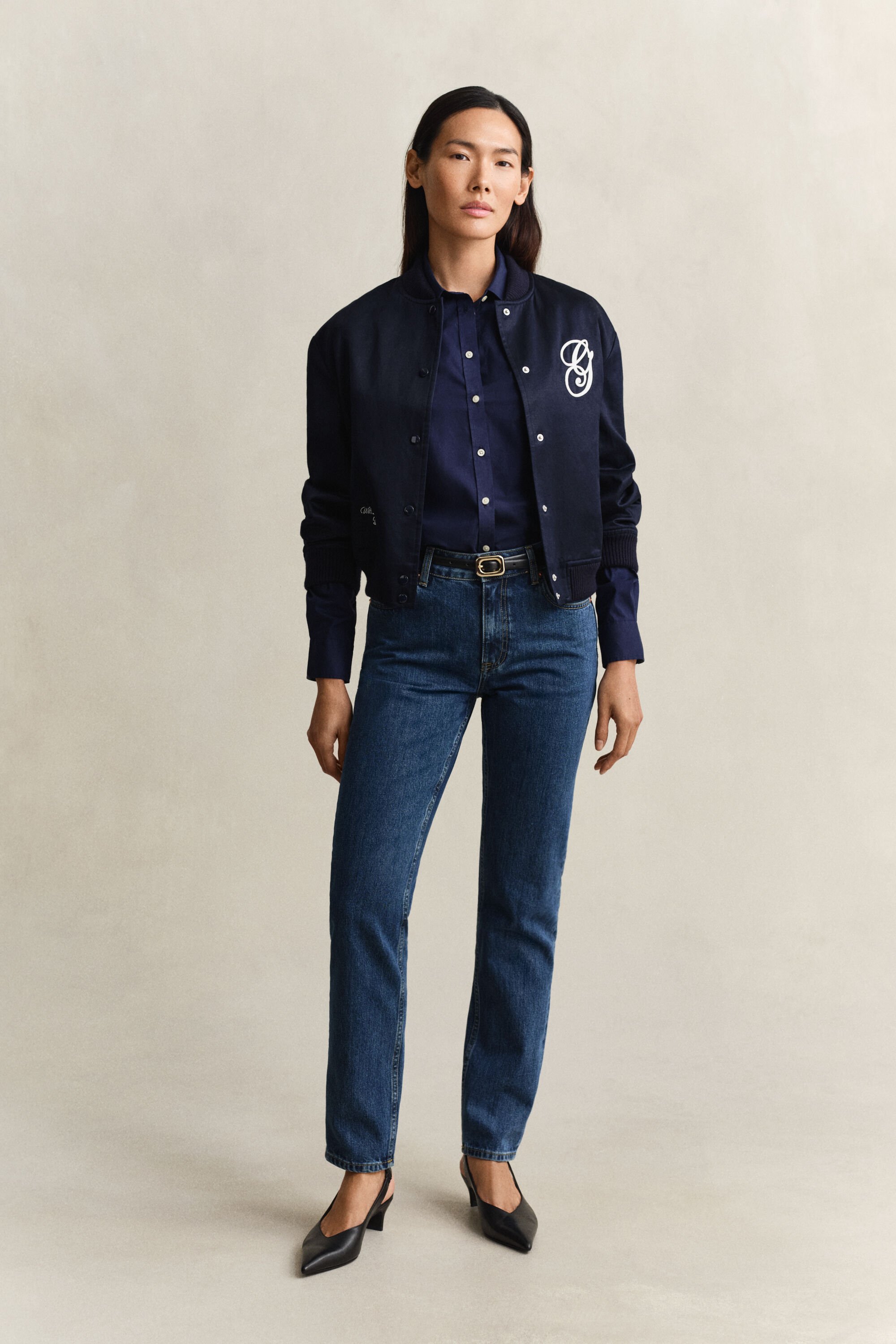 Slim Fit poplin overhemd