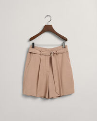 Relaxed Fit short met ceintuur