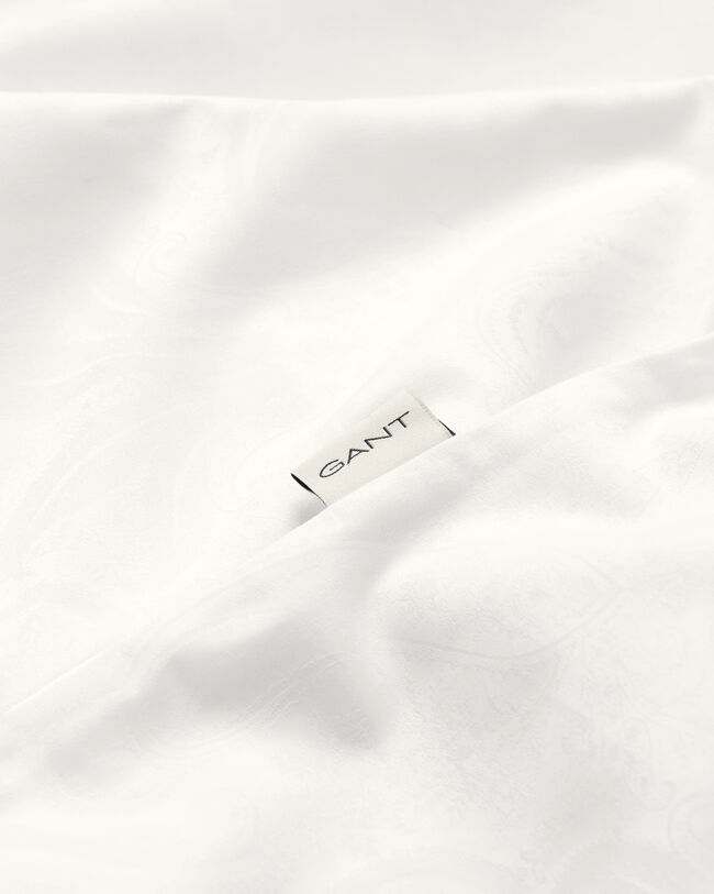 Jacquard Paisley eenpersoonsdekbedovertrek