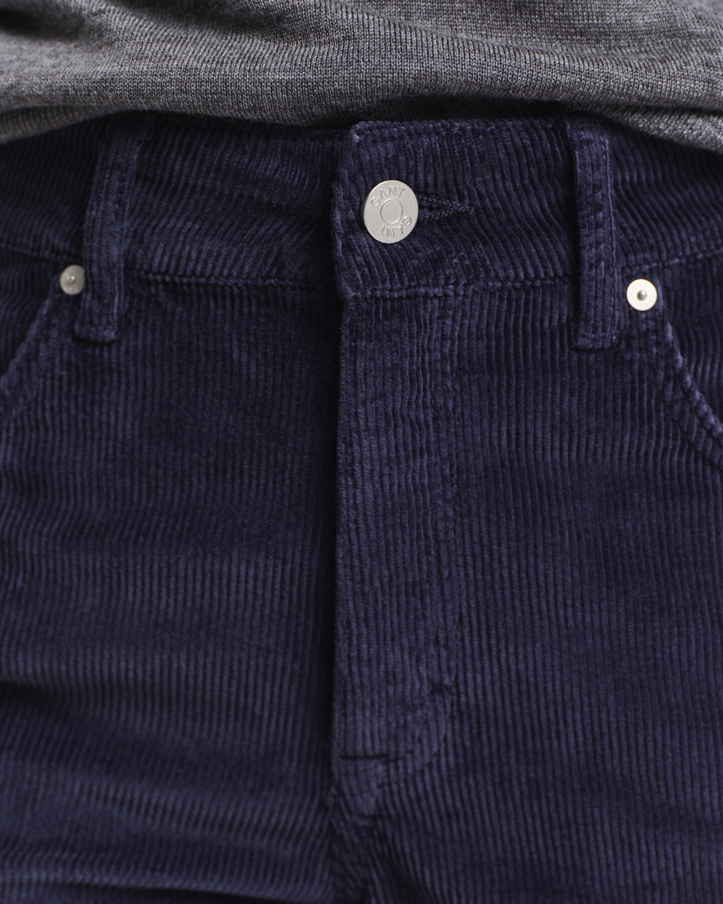 Flared corduroy jeans
