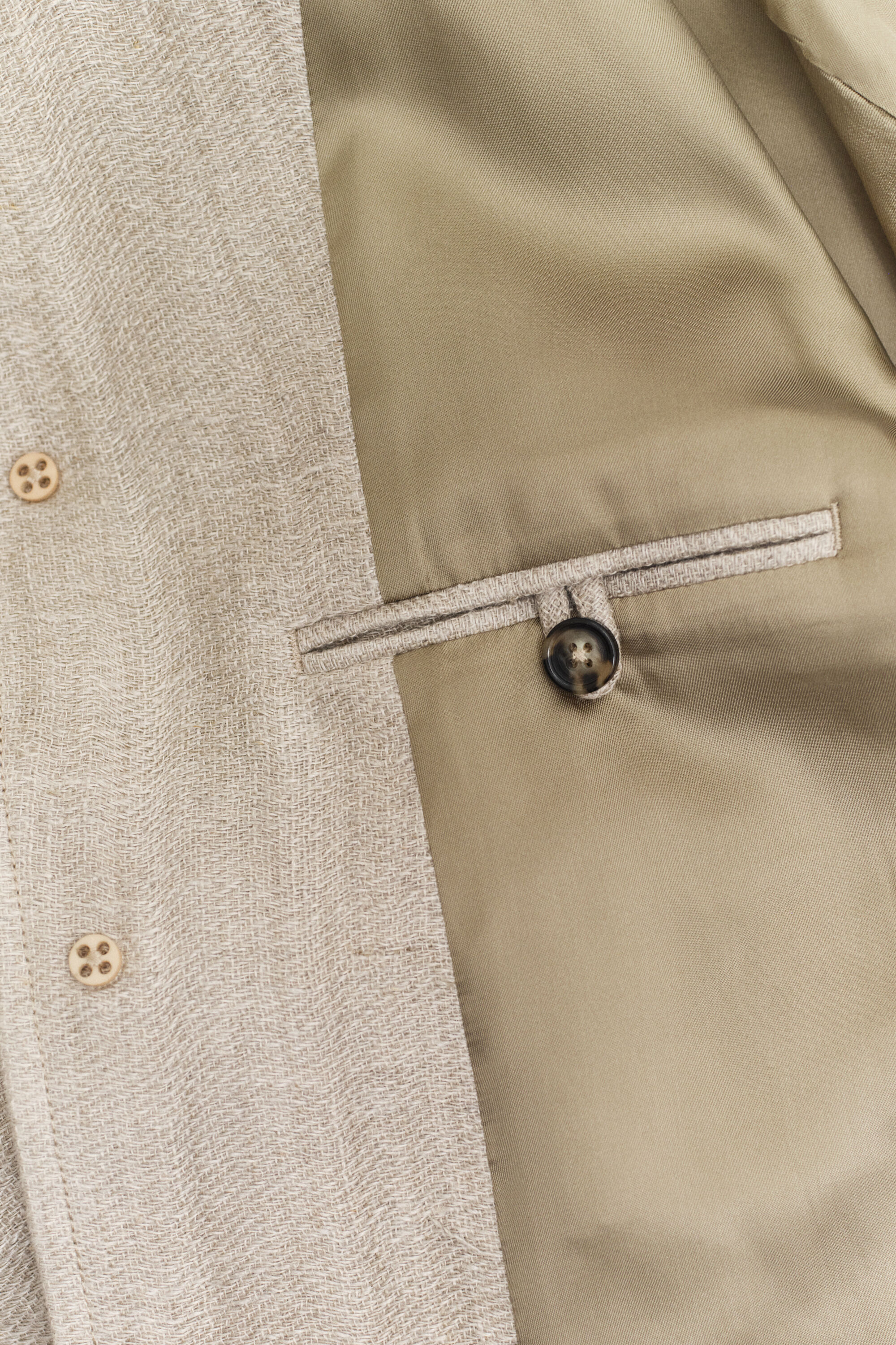 Veste en lin délavé