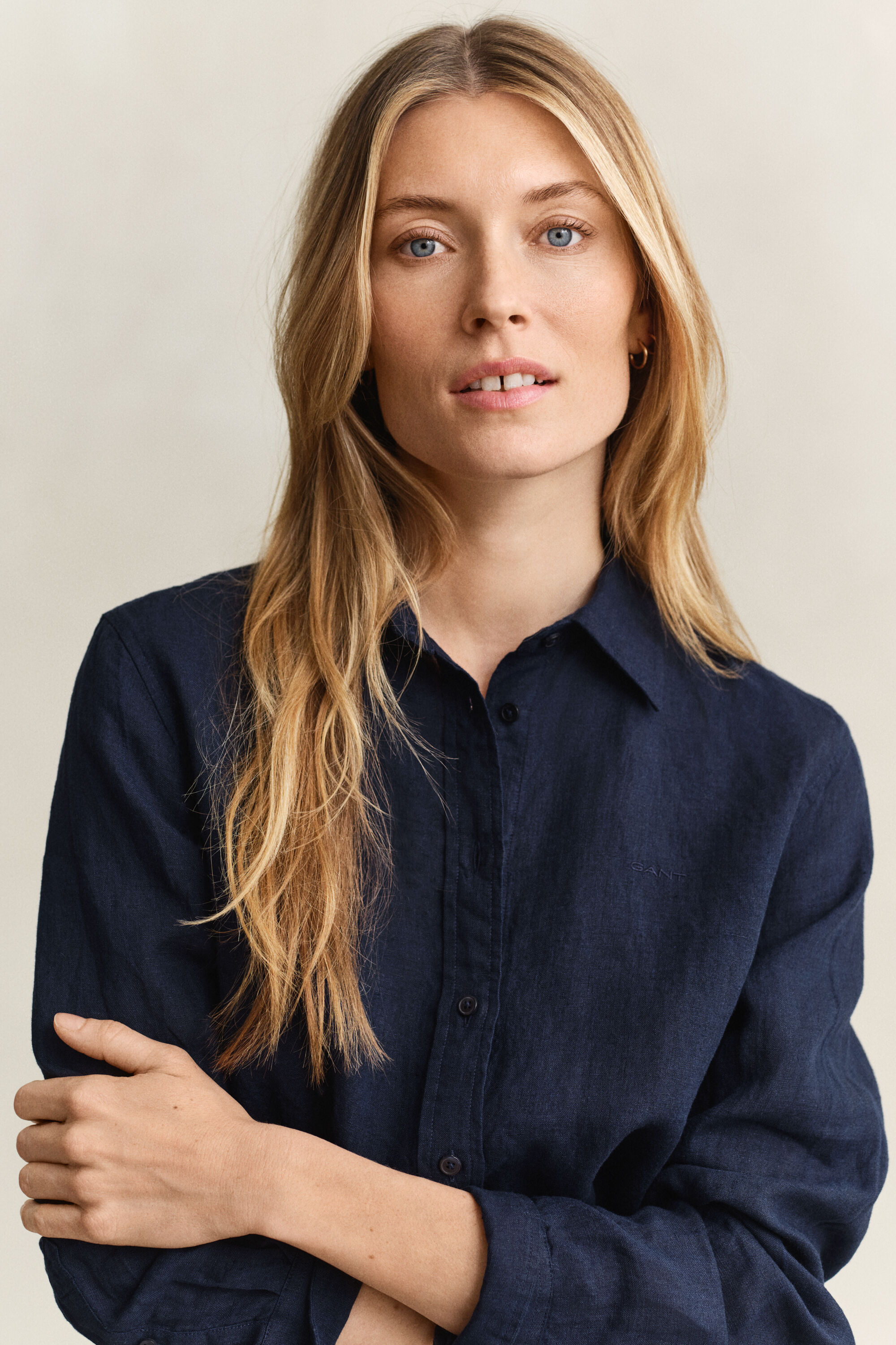 Regular Fit linnen overhemd