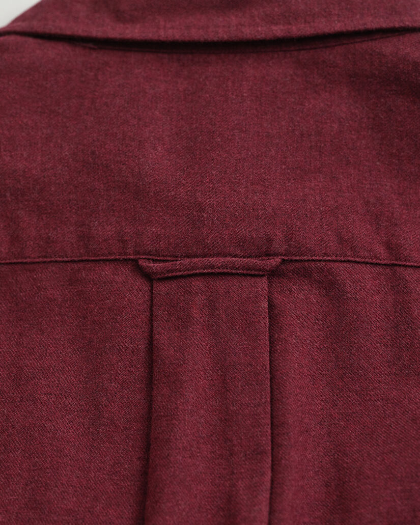 Regular Fit gemêleerd flanellen hemd