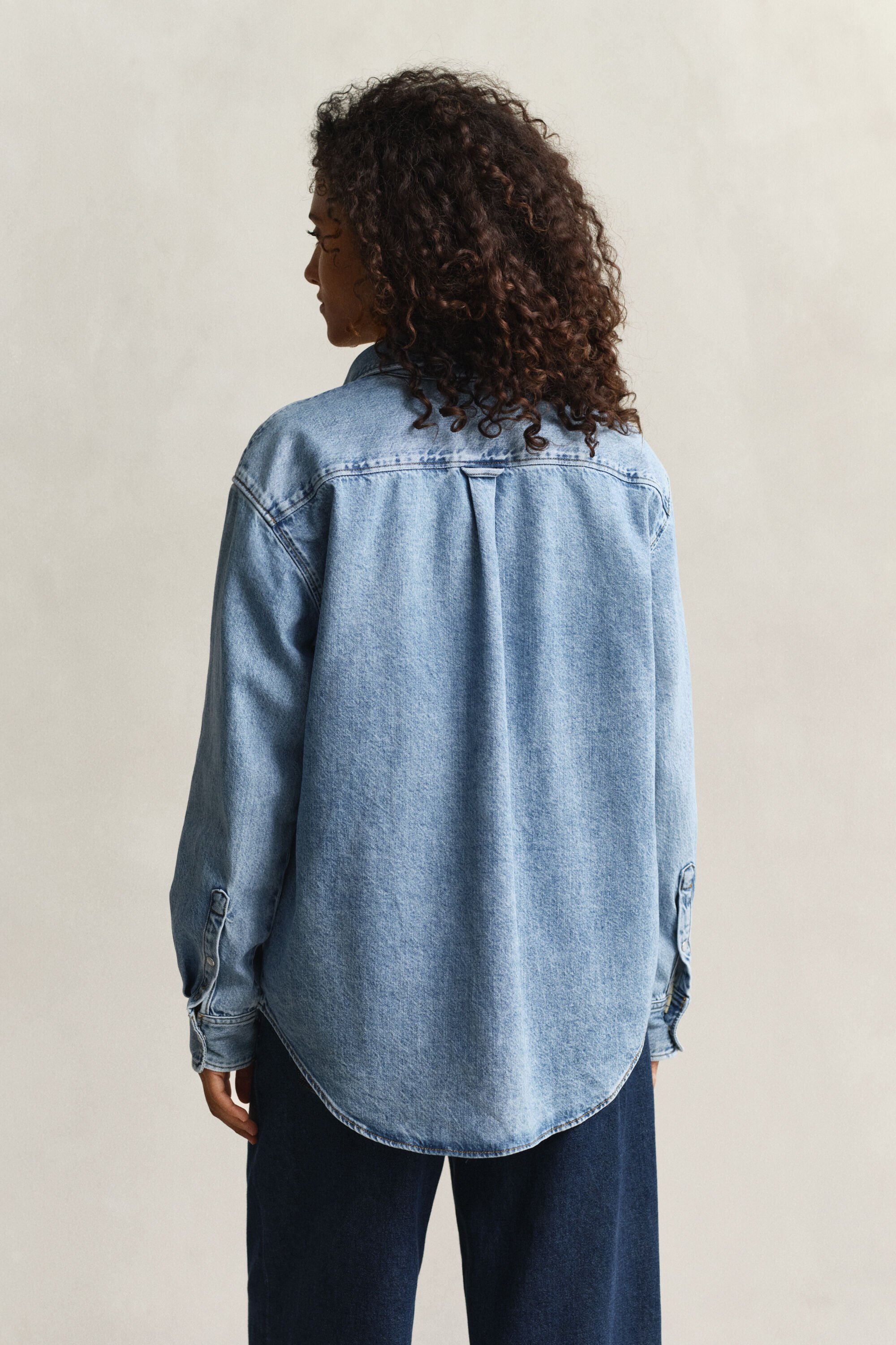 Relaxed Fit denim hemd