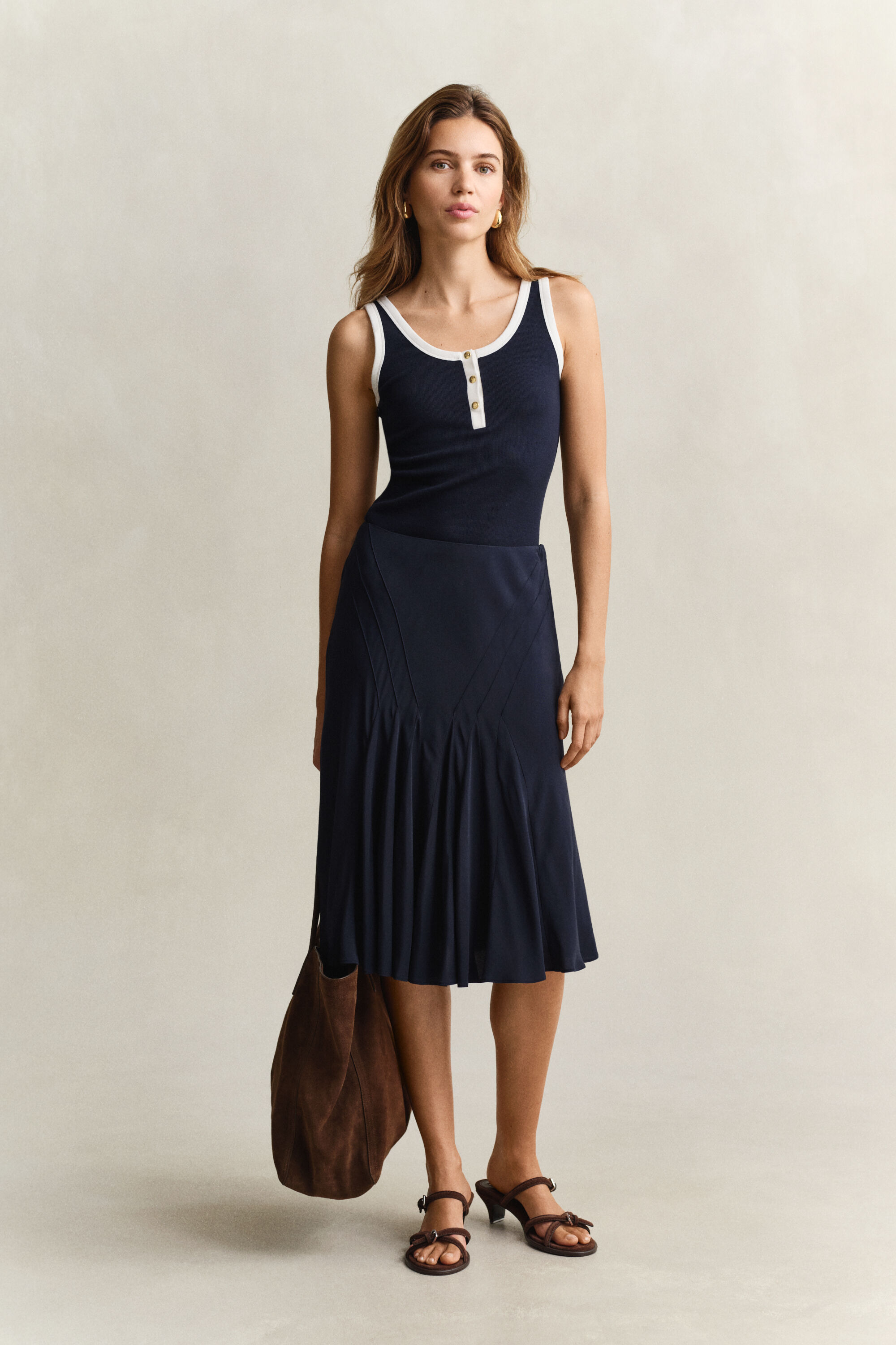 Schuin geknipte klokrok