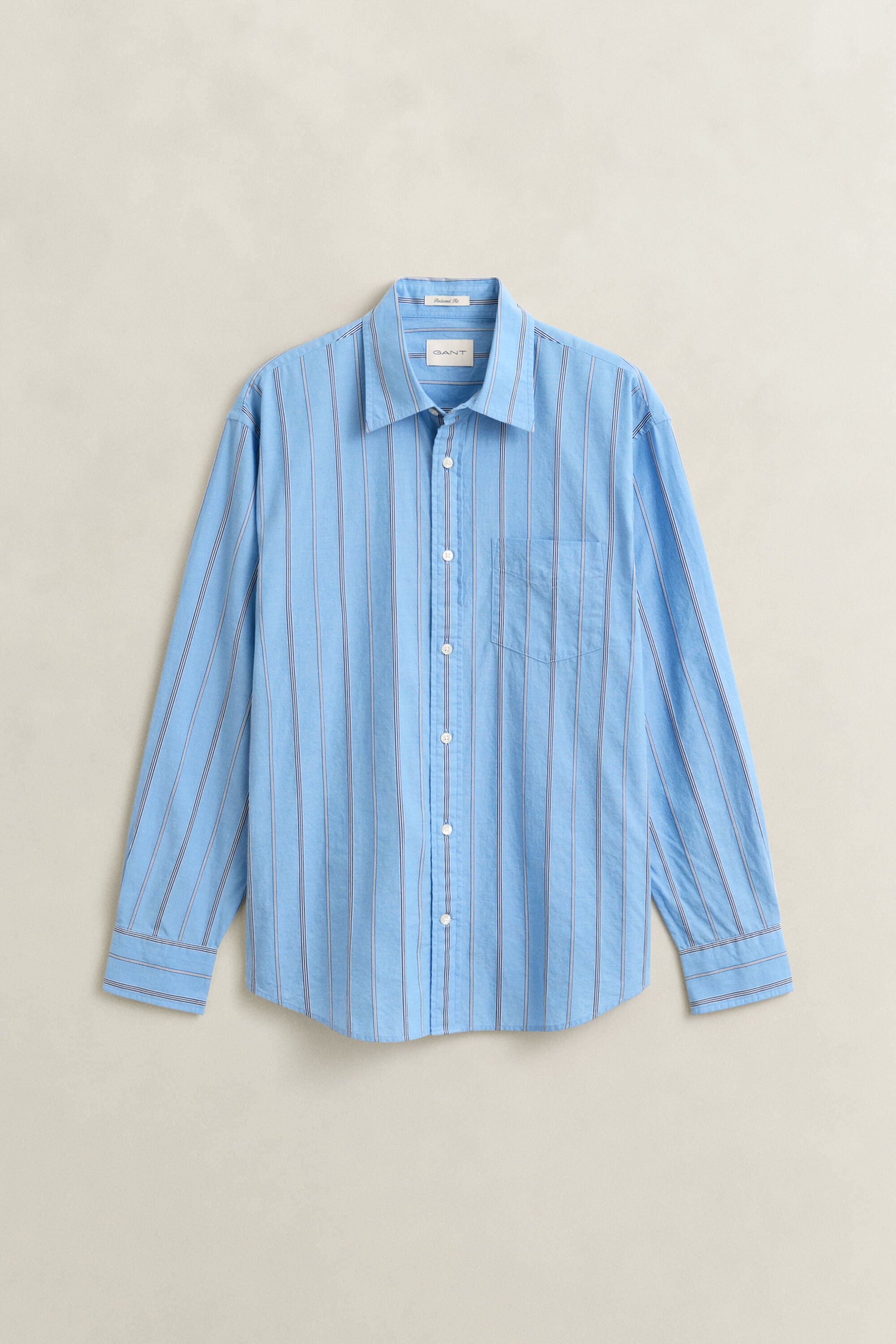 Relaxed Fit Dobby Striped overhemd