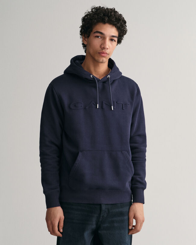 Gebosseleerde hoodie