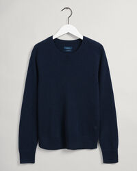 Sweater met ronde hals van kasjmier
