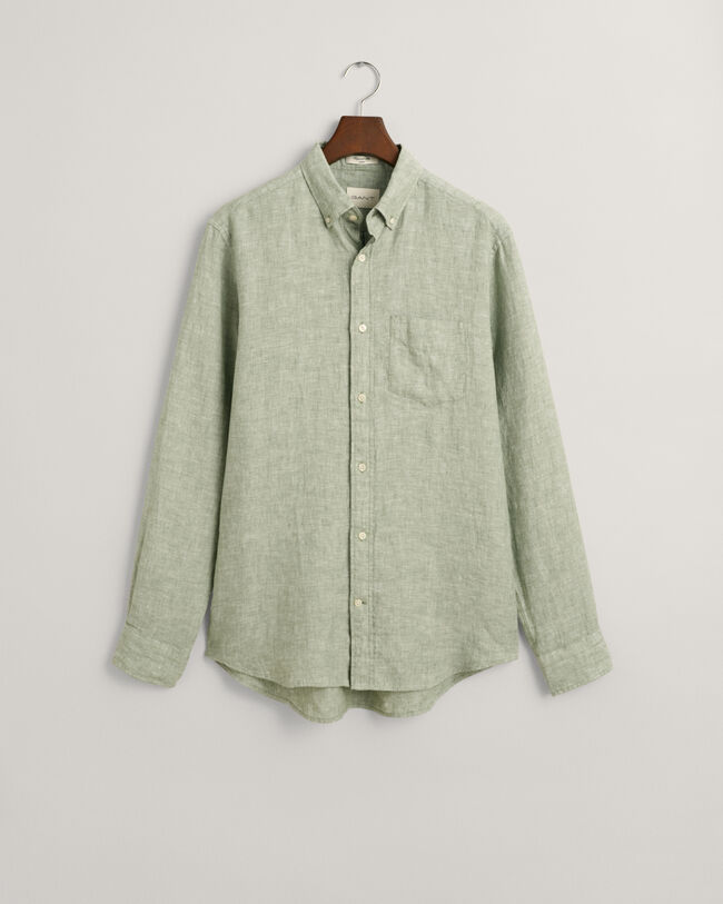 Chemise regular fit en lin
