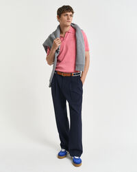 Pull façon polo à manches courtes Sunfaded