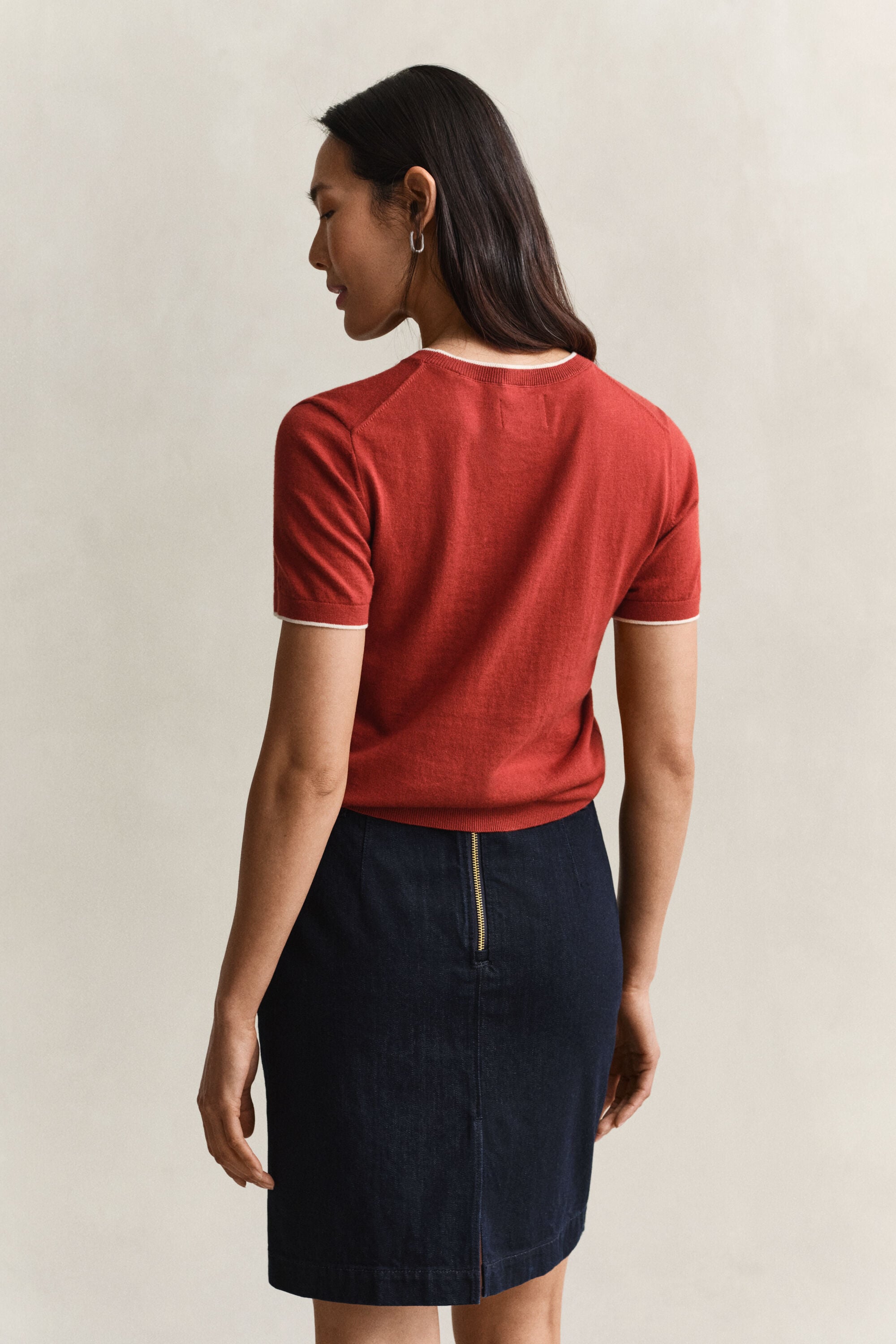Pull à manches courtes
