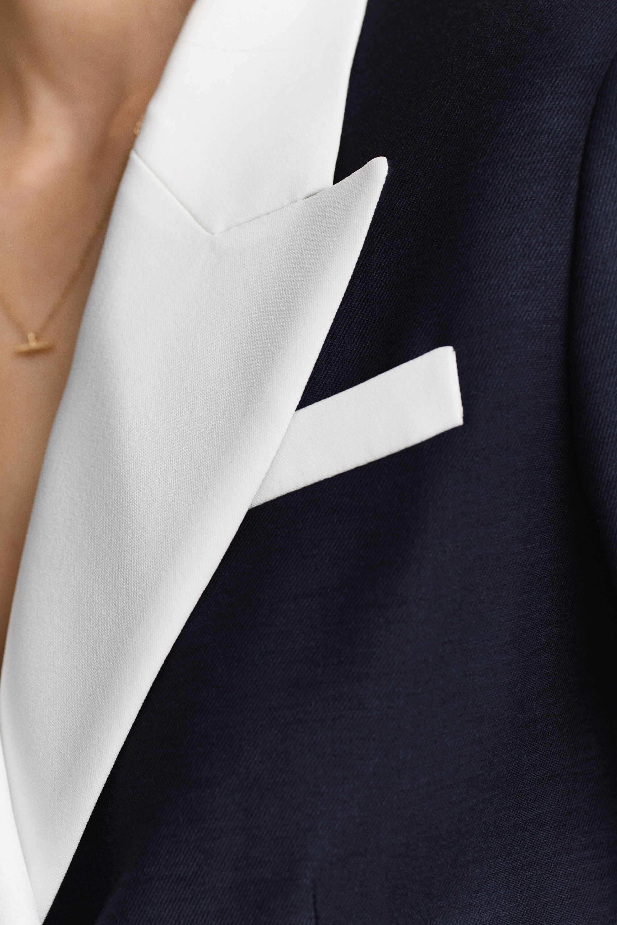 Veste blazer Club contrastée