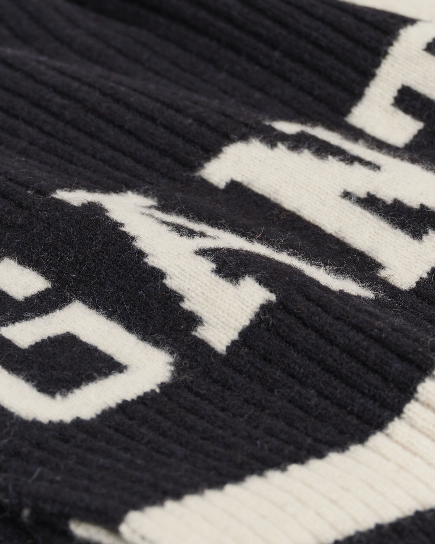 &Eacute;charpe en laine &agrave; rayures Collegiate