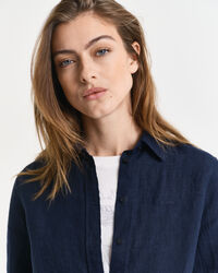 Chemise regular fit en lin