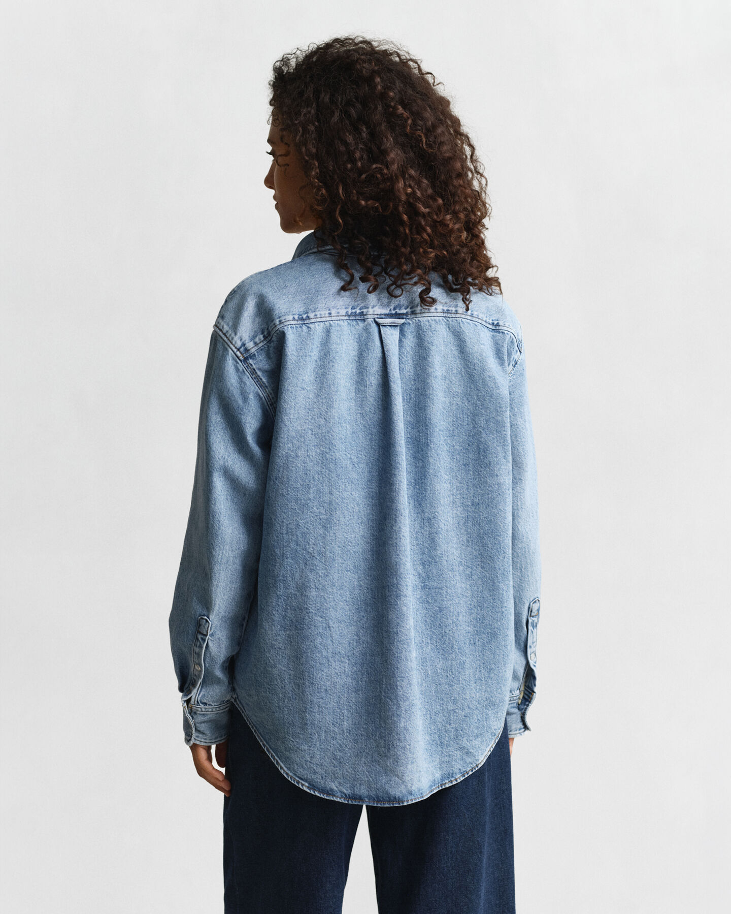 Relaxed Fit denim hemd