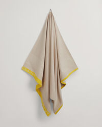 Strandlaken met ton sur ton streepje