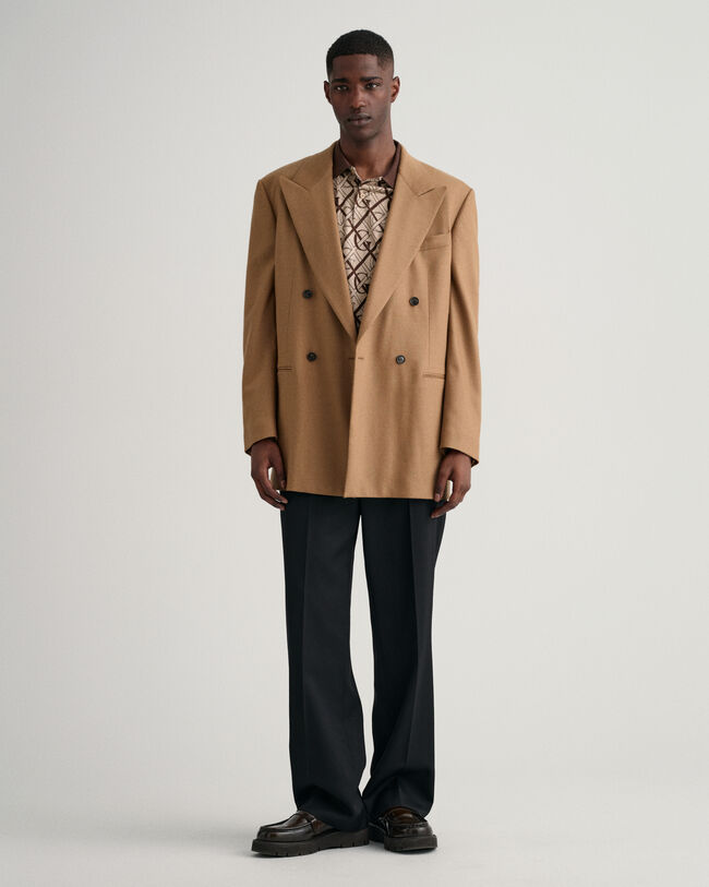 Polo en coton piqu&eacute; Monogram Jacquard