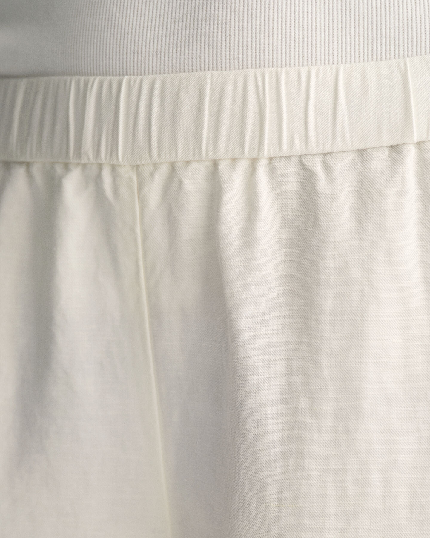 Relaxed Fit Pull-On broek van linnenmix