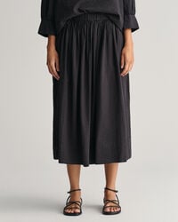 Jupe à rayures Seersucker Pull-On