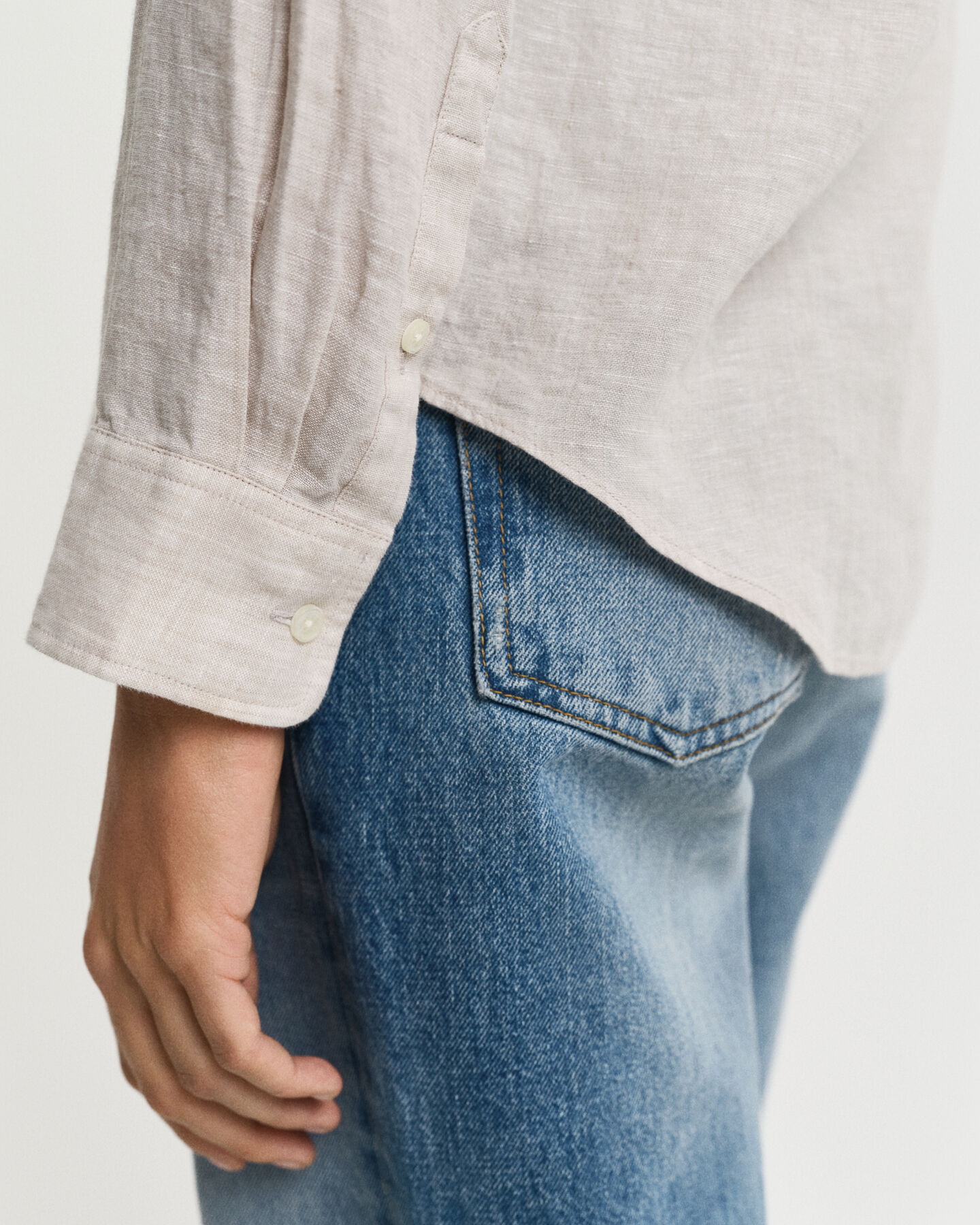 Chemise regular fit en lin