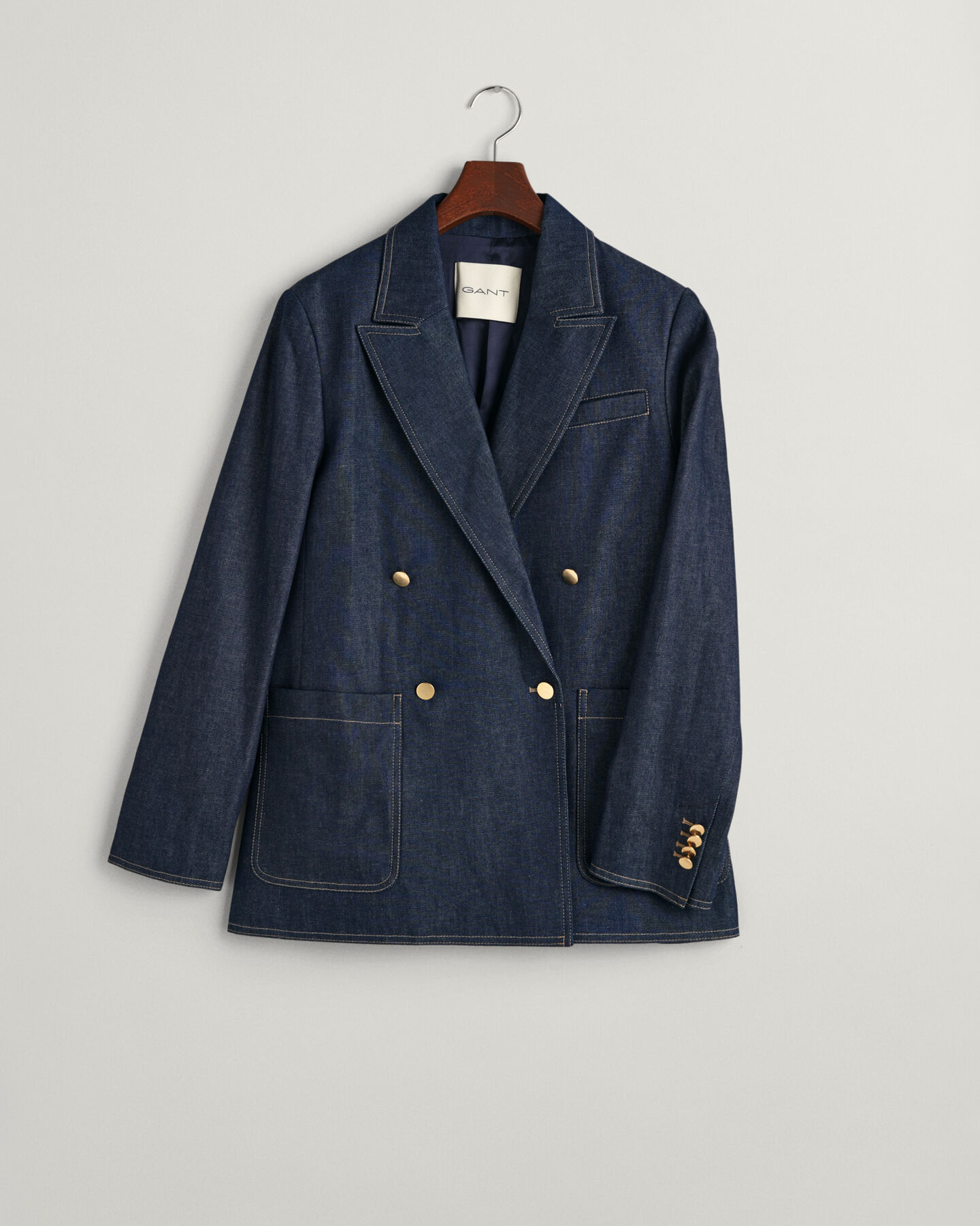 Veste regular fit en denim Club Blazer