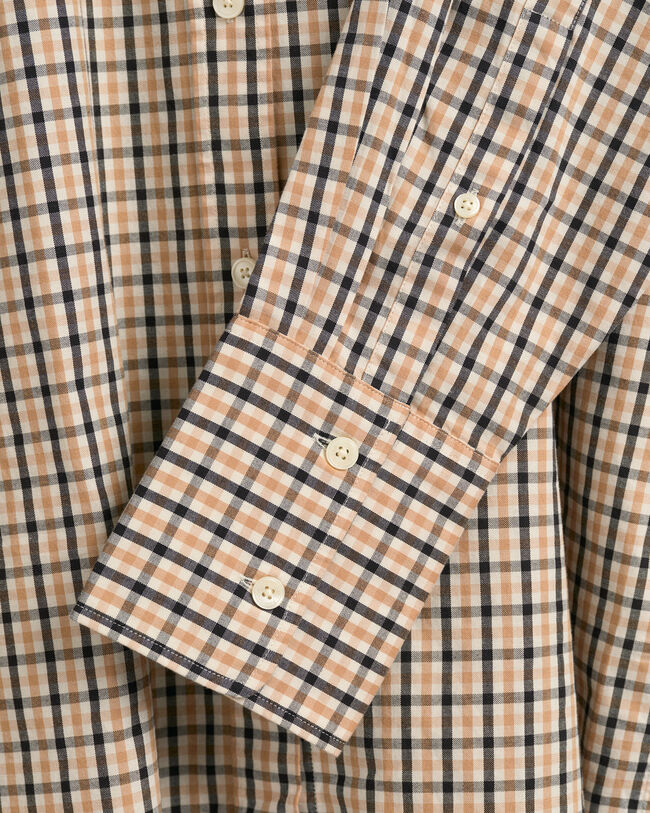 Oversized geruit hemd