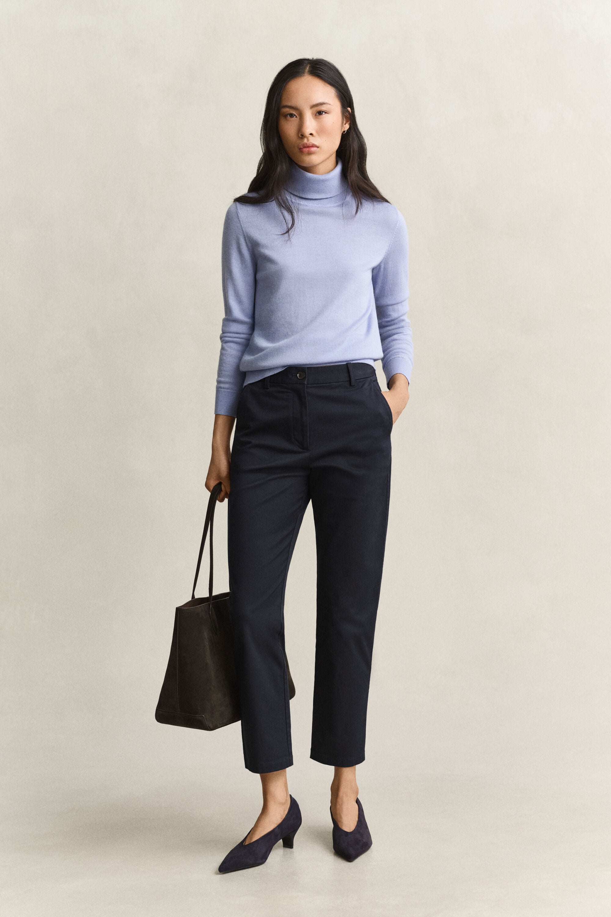 Pantalon chino slim classique