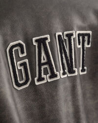 Leren GANT Varsity Jacket