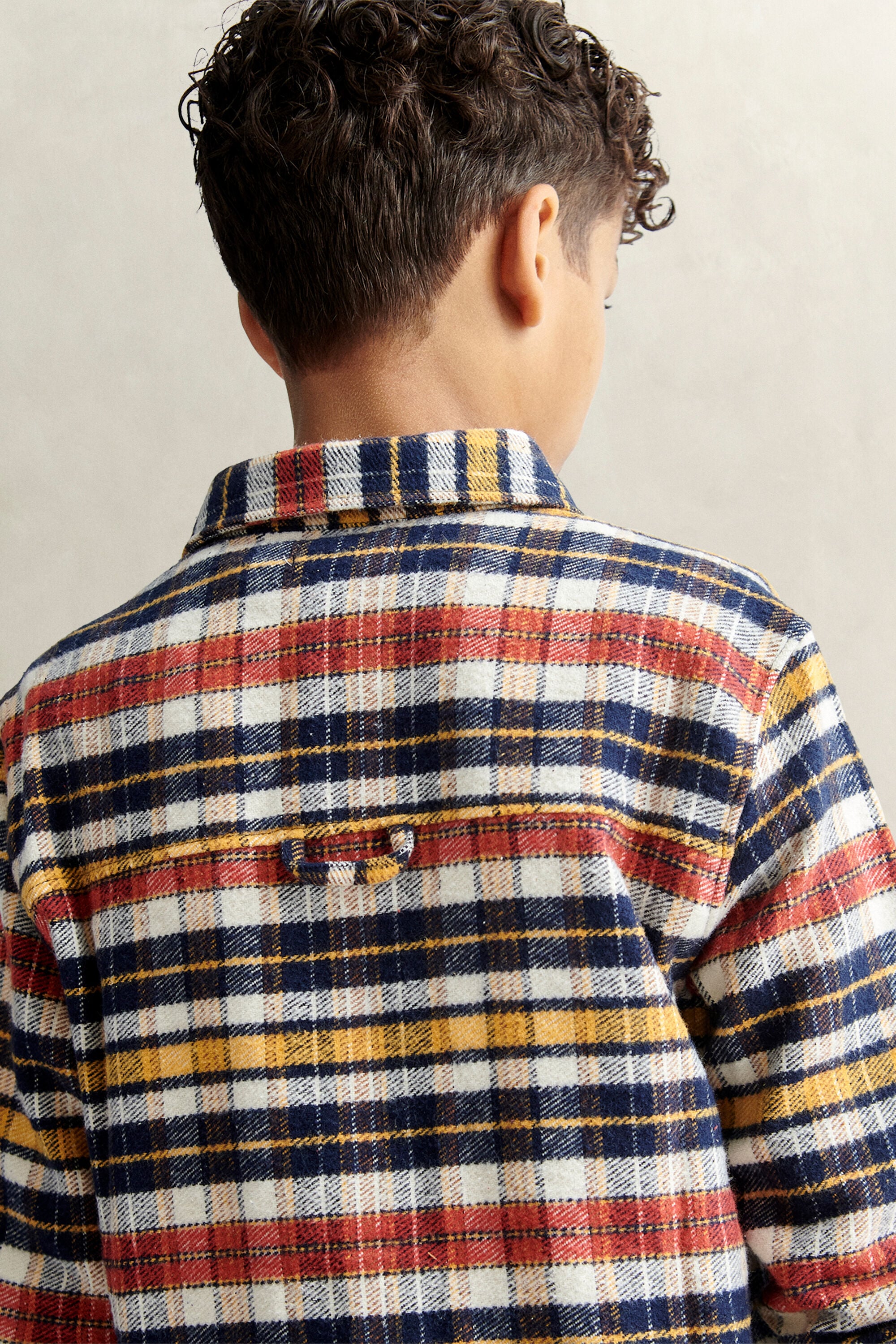 Teen Boys geruit overshirt