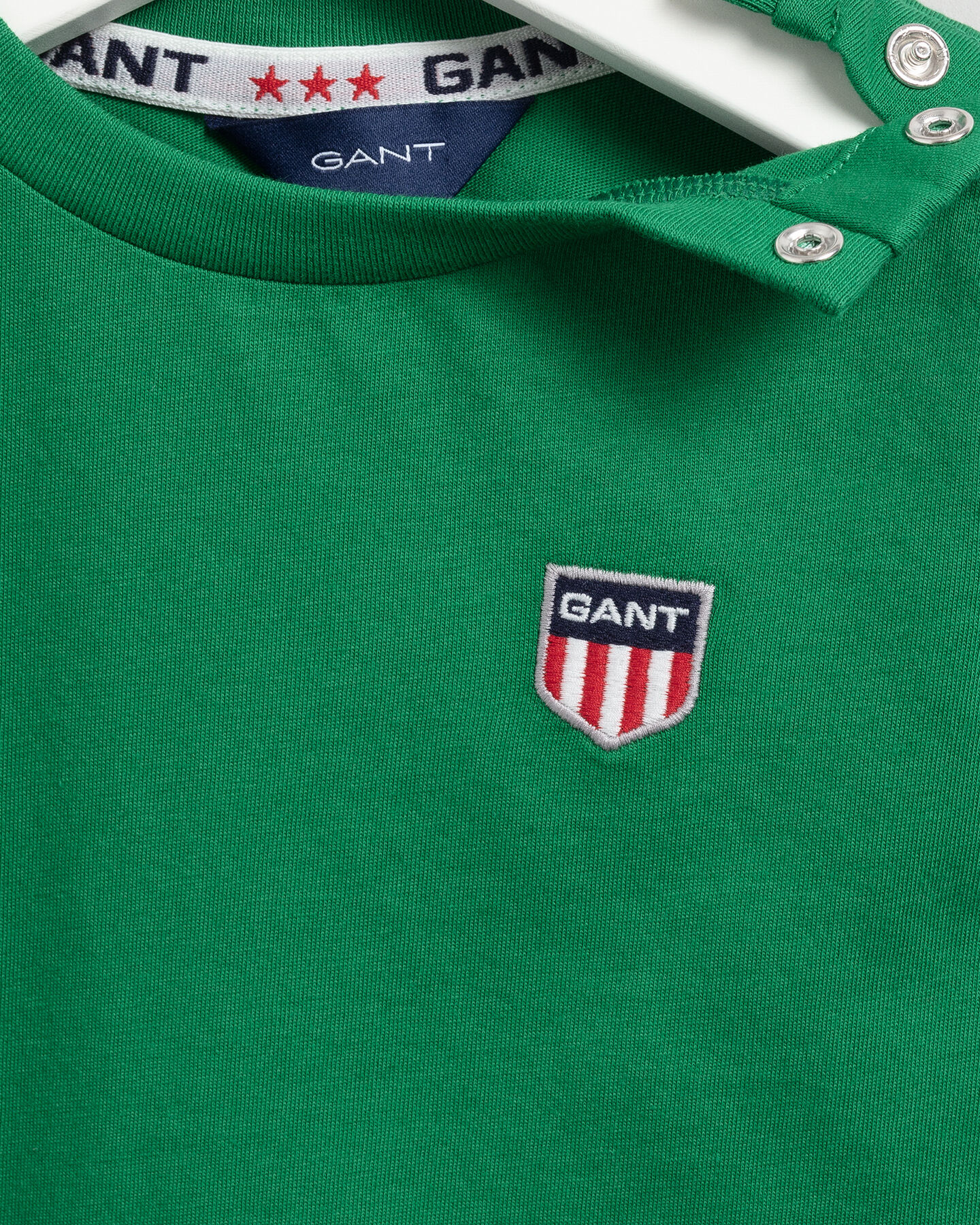 Baby Boy Retro Shield T-shirt met lange mouwen