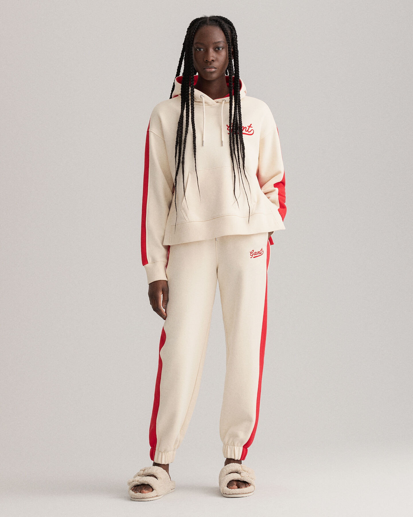 Sweat à capuche en colour-block