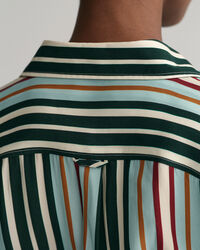 Relaxed Fit hemdjurk met veelkleurige strepen