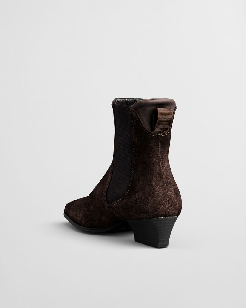 Bottines en daim Bassotte