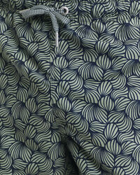 Short de bain à imprimé cordages