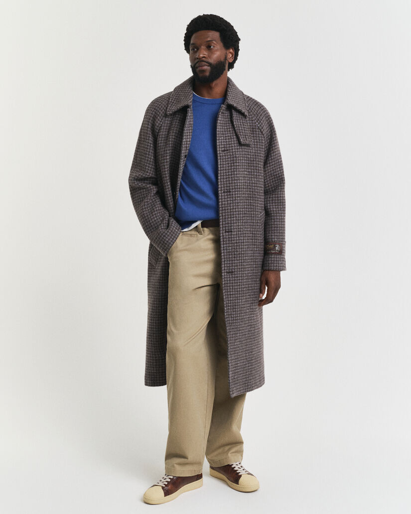 Pull col rond en coton classique