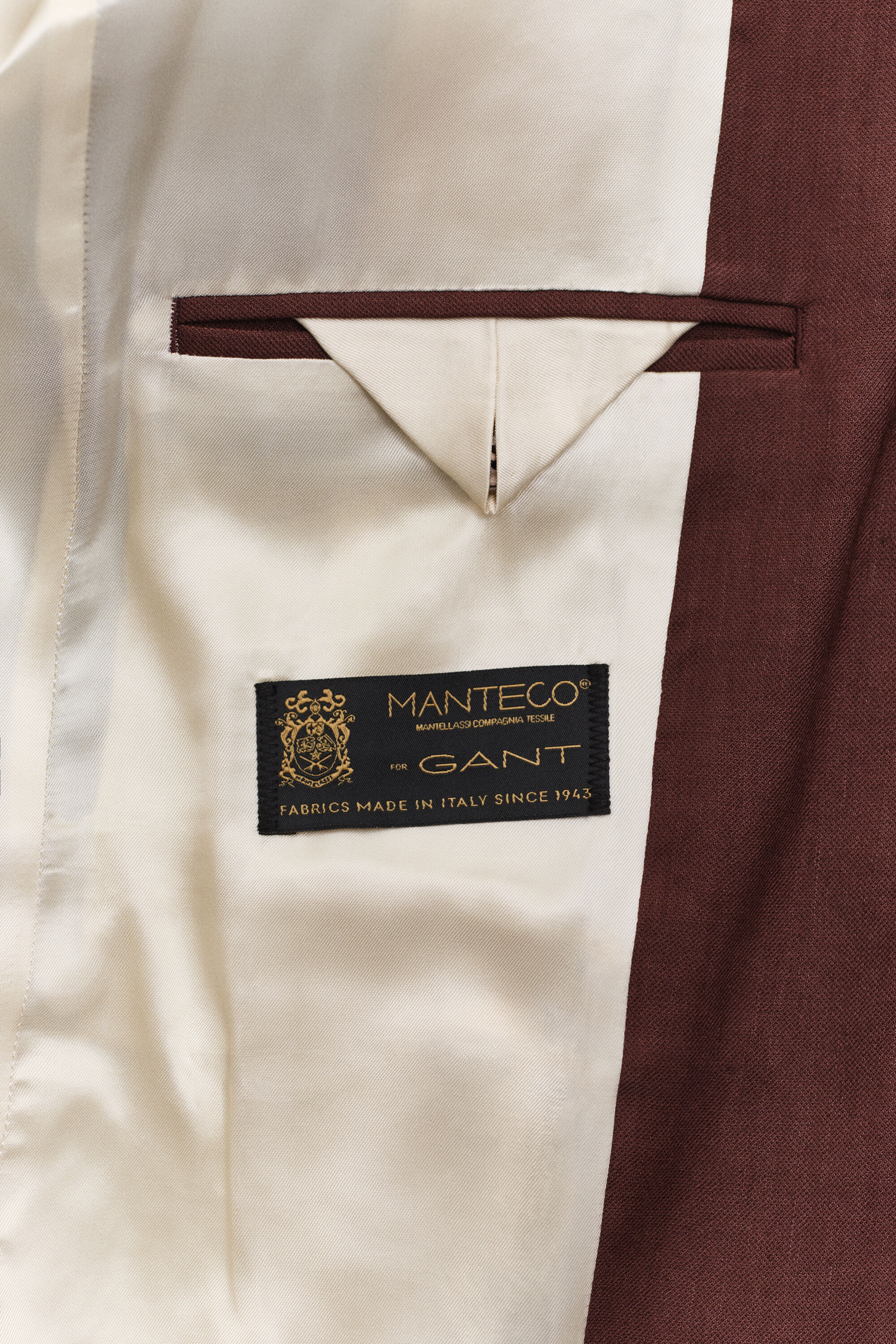 Blazer van stretchlinnen