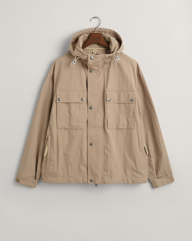 Katoenen Windbreaker