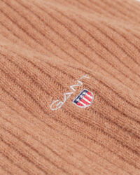 Écharpe en laine tricotée