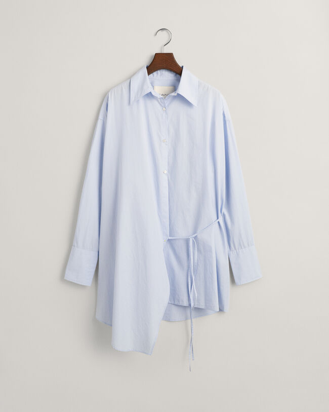 Chemise ultra-ample &agrave; fermeture crois&eacute;e