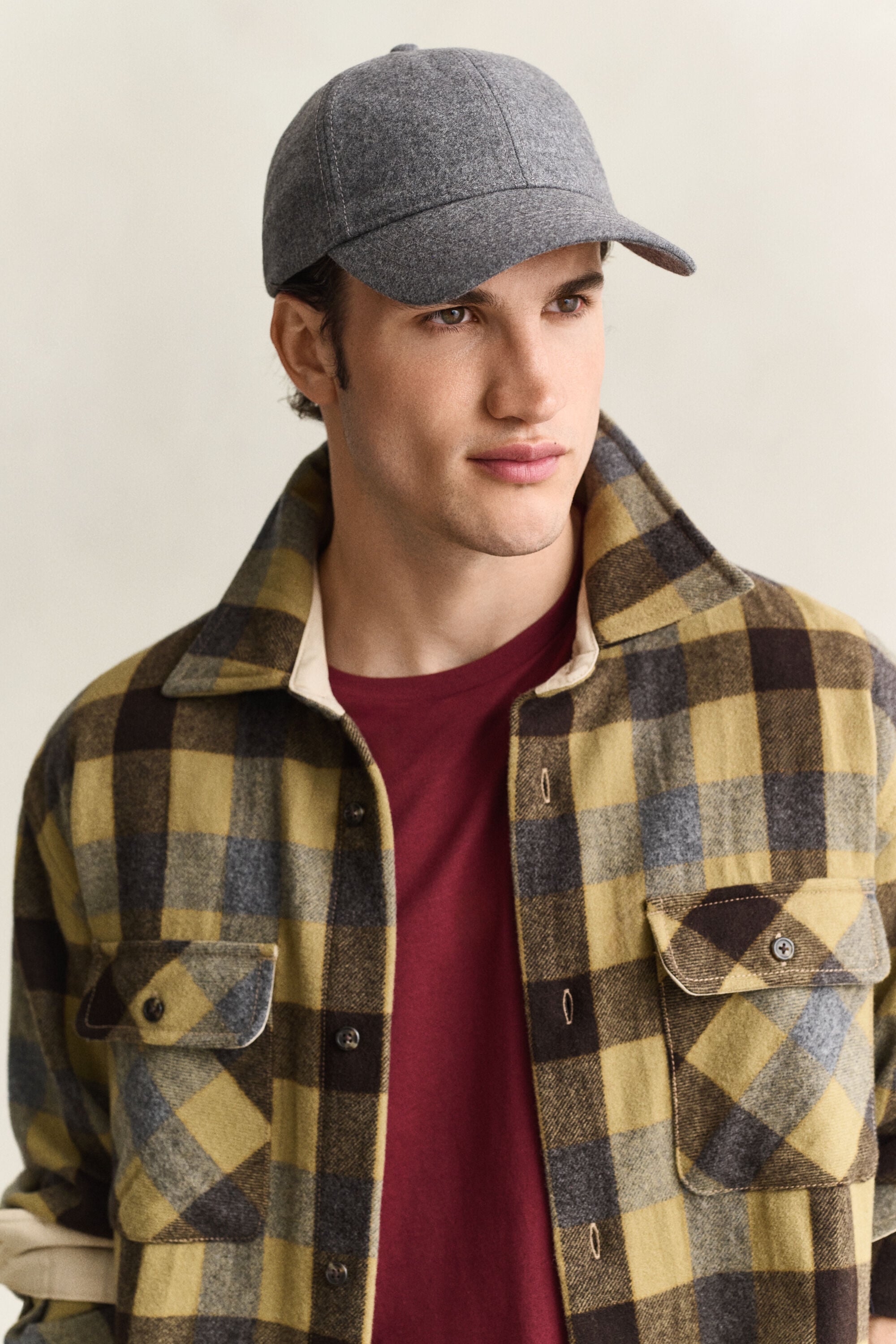 Casquette en cachemire