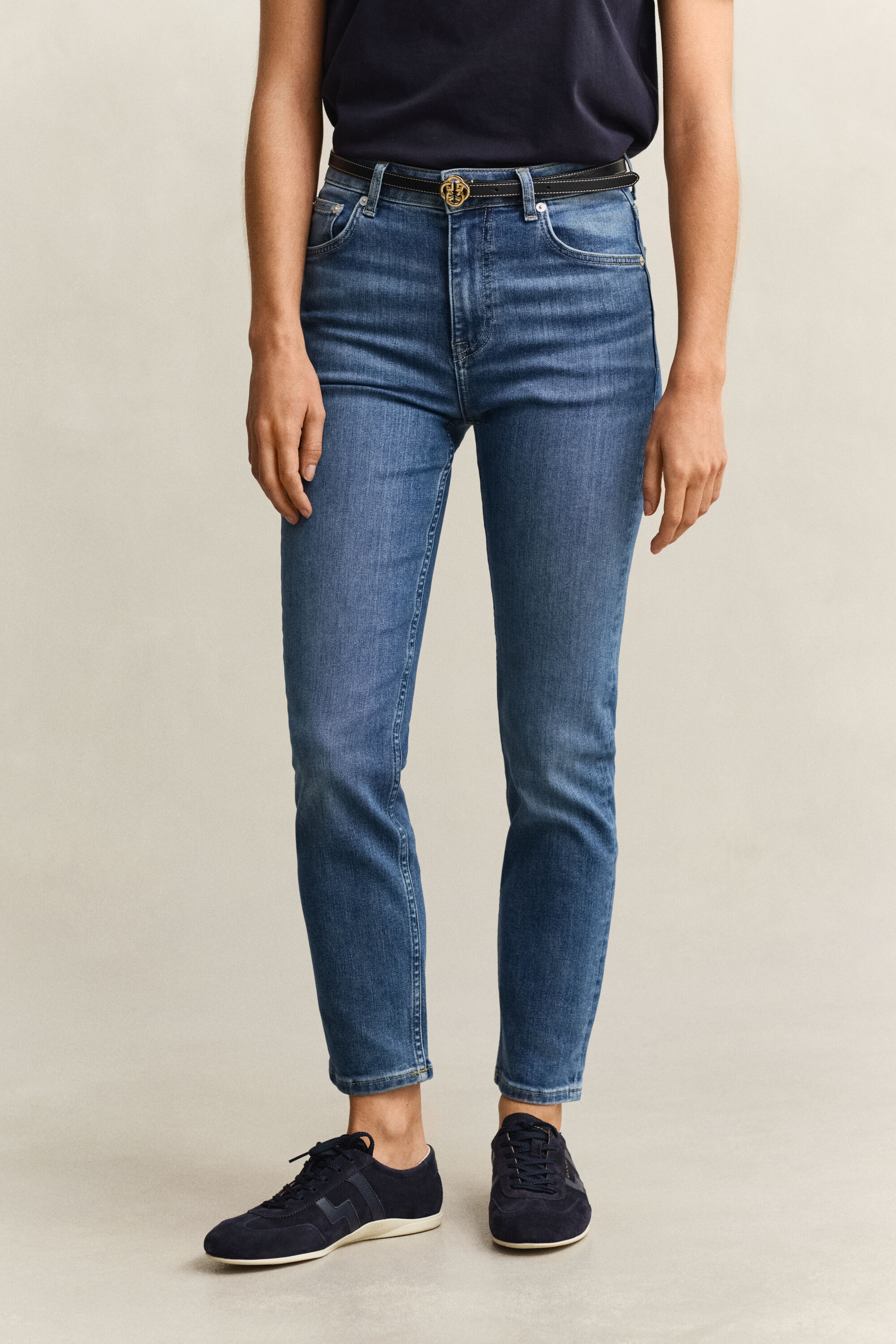 Strakke korte jeans