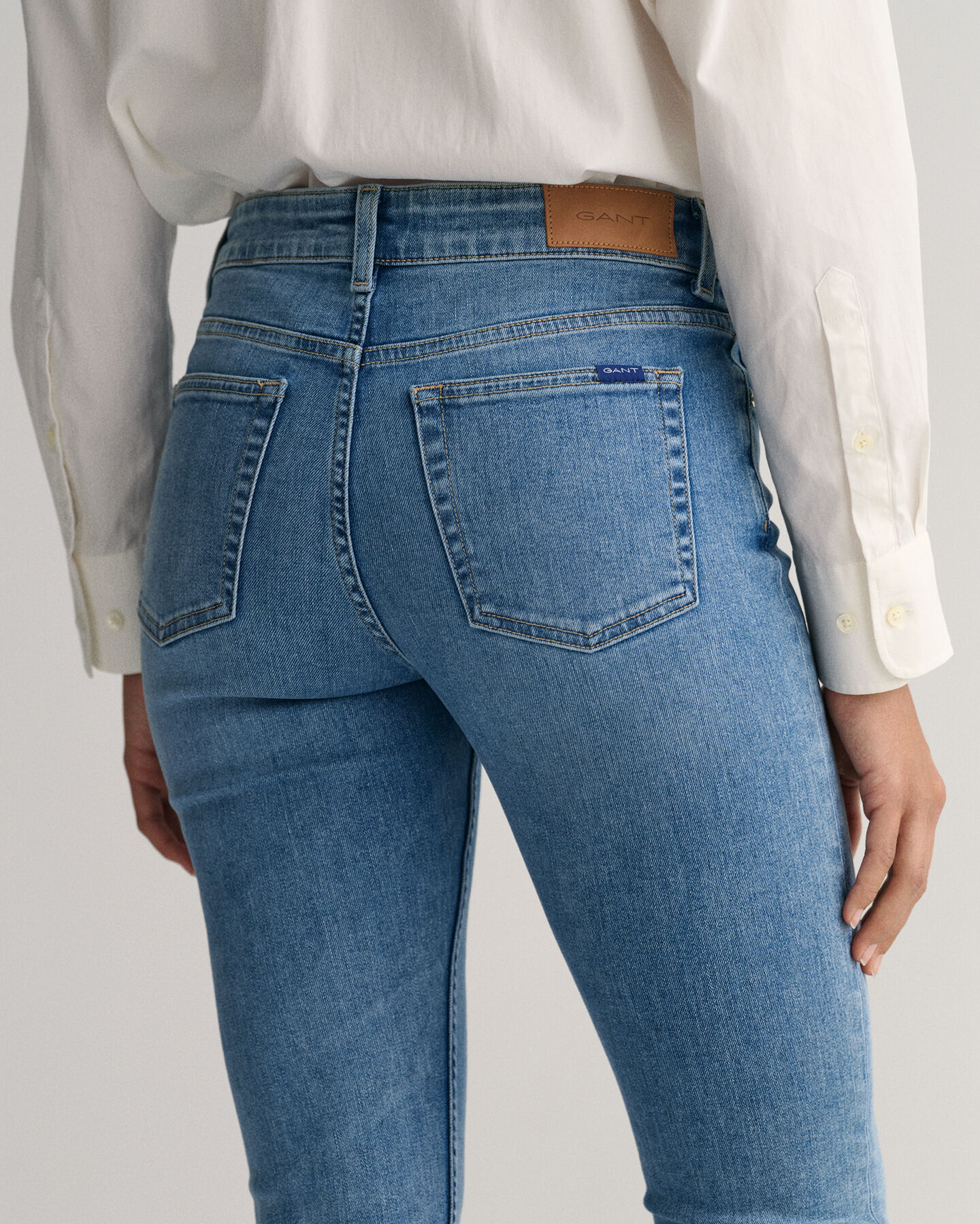 Farla Slim Fit jeans met extra stretch