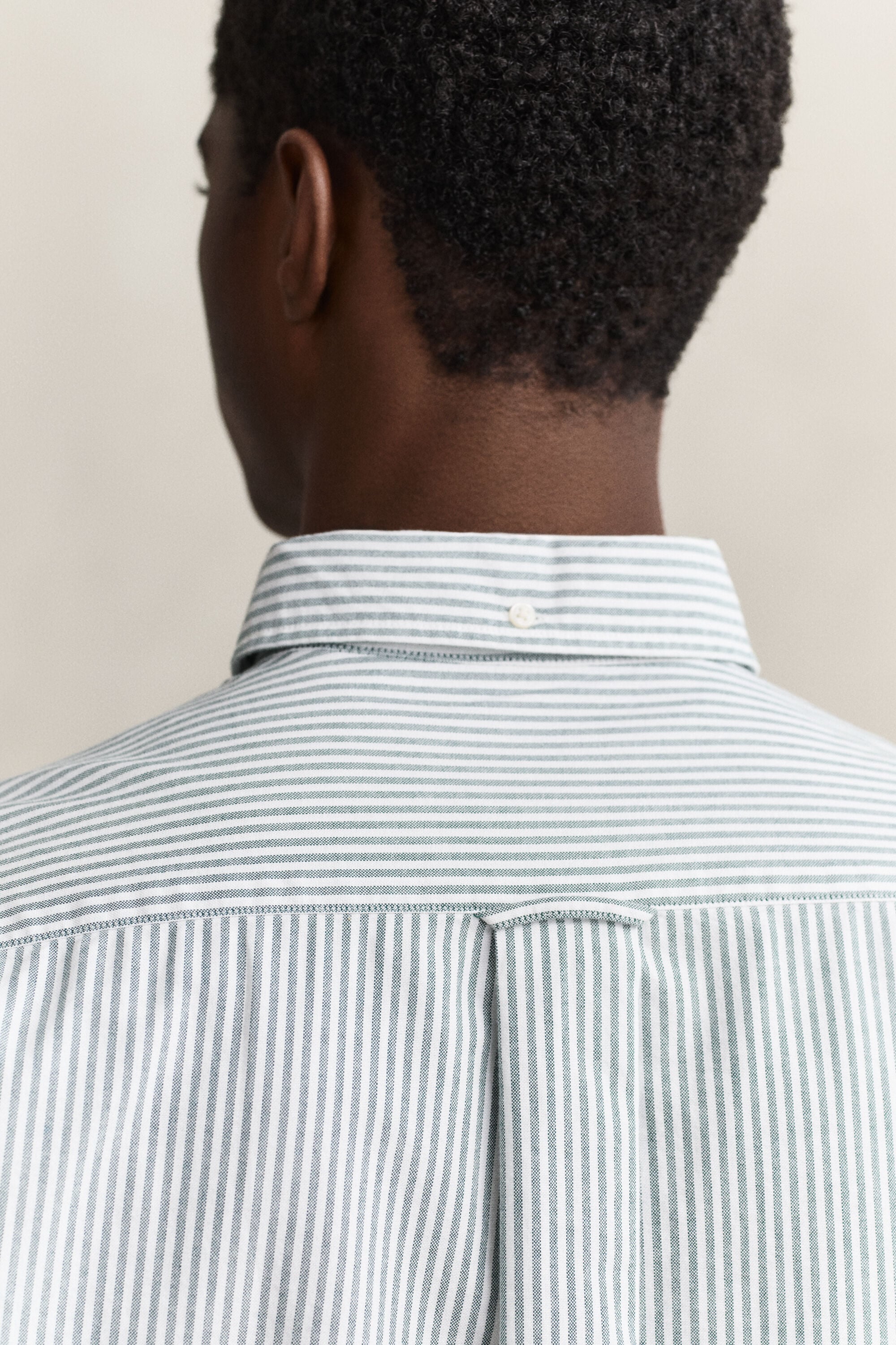 Classic Regular gestreept Oxford-hemd