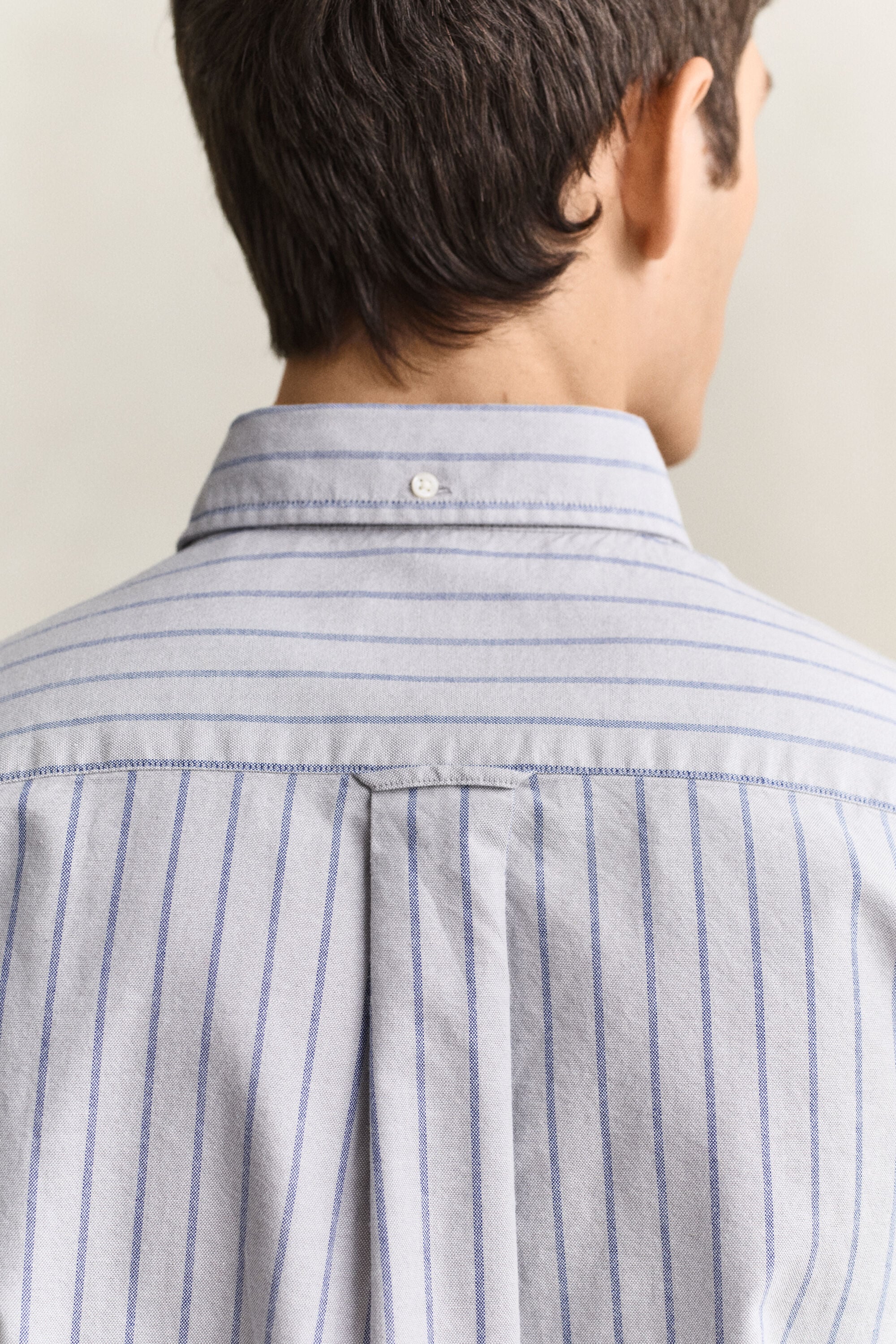Chemise en coton Oxford classique à rayures