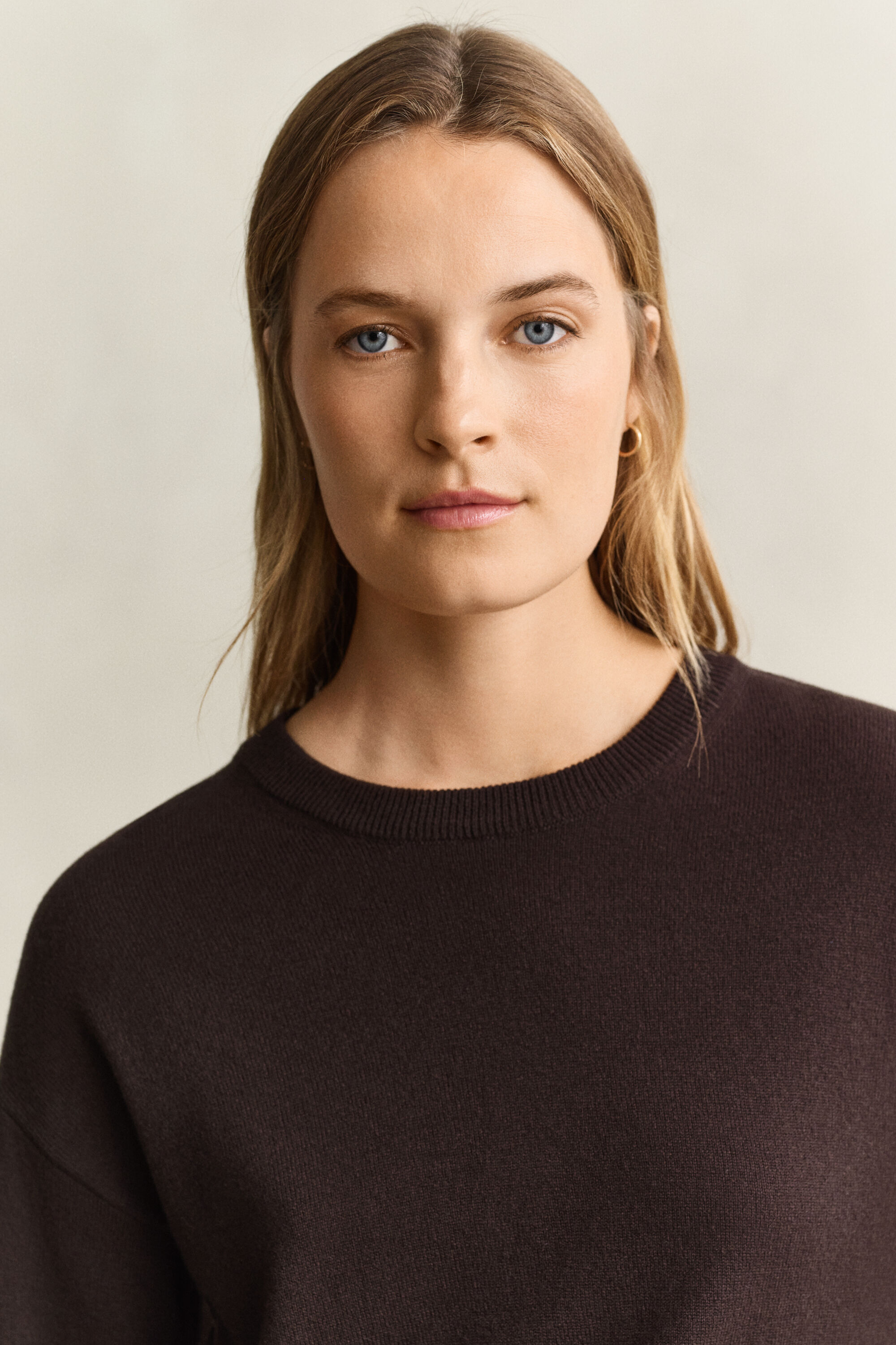 Pull col rond en laine d'agneau ultrafine